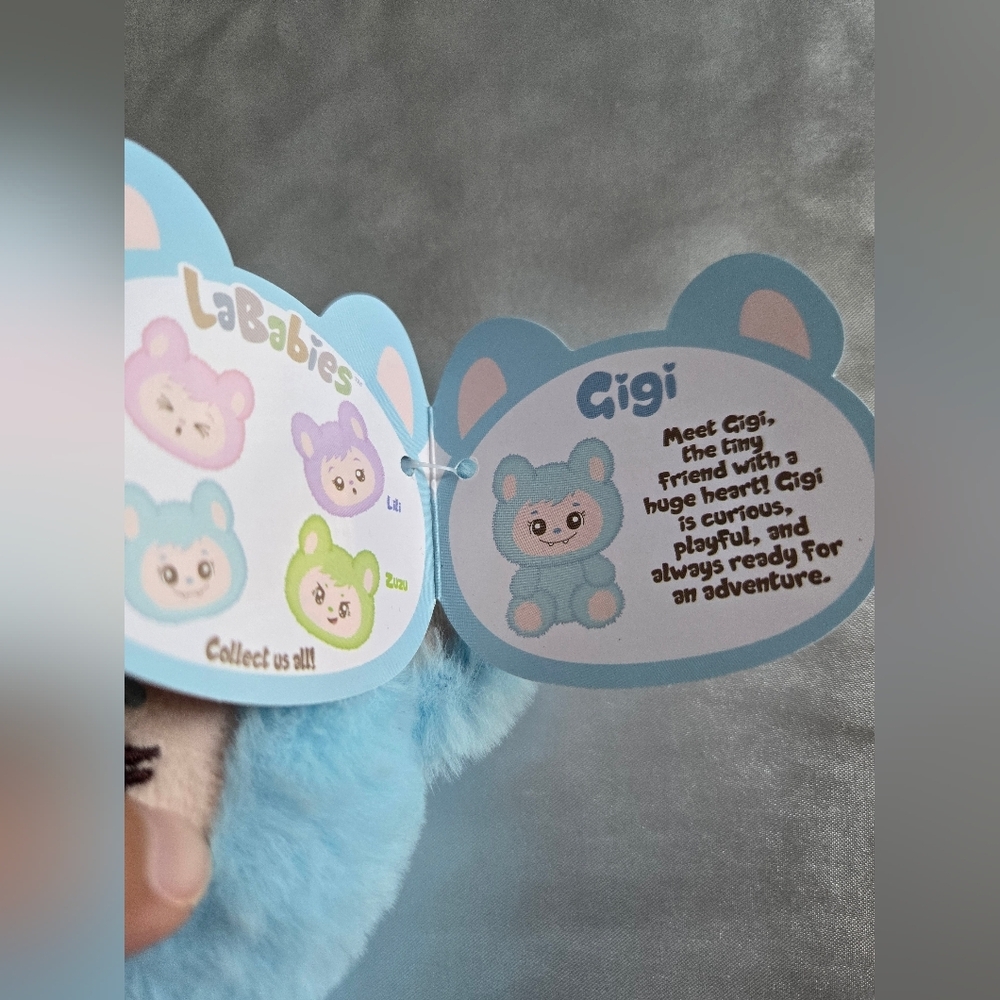 Lababies- Gigi 5 Inch Clip Keychain Plush - Picture 3 of 4